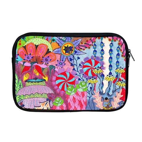 Cabbage Flower Abstract Apple MacBook Pro 17  Zipper Case from ArtsNow.com Front