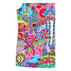 Cabbage Flower Abstract Women s Button Up Vest from ArtsNow.com Front Right