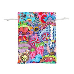 Cabbage Flower Abstract Lightweight Drawstring Pouch (S) from ArtsNow.com Front