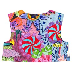 Cabbage Flower Abstract Kids  Midi Sailor Dress from ArtsNow.com Back Top