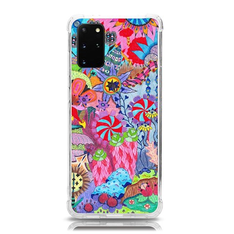 Cabbage Flower Abstract Samsung Galaxy S20 Plus 6.7 Inch TPU UV Case from ArtsNow.com Front