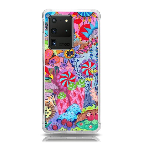 Cabbage Flower Abstract Samsung Galaxy S20 Ultra 6.9 Inch TPU UV Case from ArtsNow.com Front