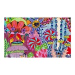 Cabbage Flower Abstract Banner and Sign 5  x 3 