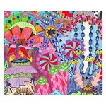 Cabbage Flower Abstract Premium Plush Fleece Blanket (Small)