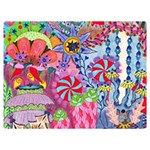 Cabbage Flower Abstract Premium Plush Fleece Blanket (Extra Small)