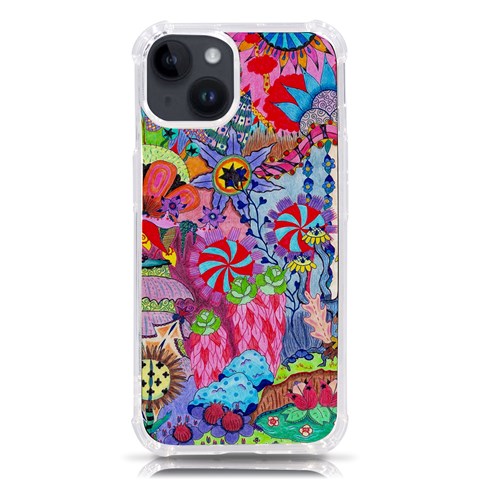 Cabbage Flower Abstract iPhone 14 TPU UV Print Case from ArtsNow.com Front