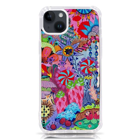 Cabbage Flower Abstract iPhone 14 Plus TPU UV Print Case from ArtsNow.com Front