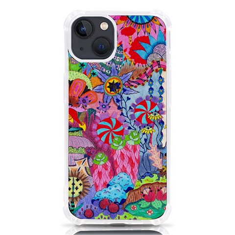 Cabbage Flower Abstract iPhone 13 TPU UV Print Case from ArtsNow.com Front