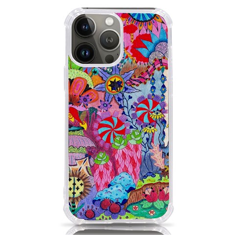 Cabbage Flower Abstract iPhone 13 Pro Max TPU UV Print Case from ArtsNow.com Front