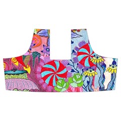 Cabbage Flower Abstract Men s Side Zip Front Pouch Ski And Snowboard Bib Pants	 from ArtsNow.com Front