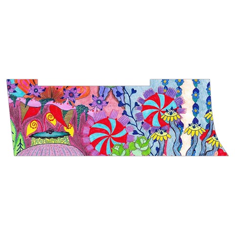 Cabbage Flower Abstract Men s Side Zip Front Pouch Ski And Snowboard Bib Pants	 from ArtsNow.com Waistband Right