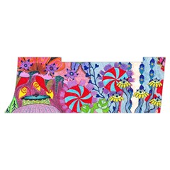 Cabbage Flower Abstract Men s Side Zip Front Pouch Ski And Snowboard Bib Pants	 from ArtsNow.com Waistband Left