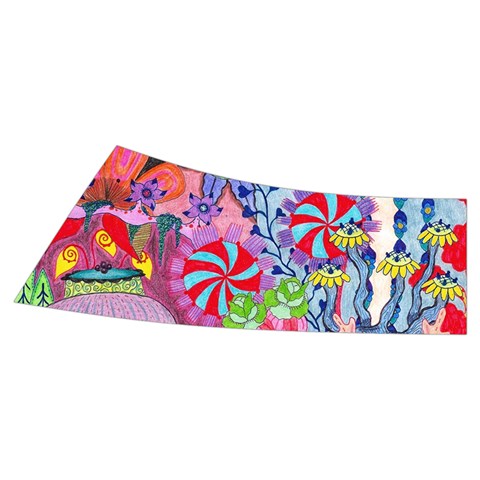 Cabbage Flower Abstract Men s Side Zip Front Pouch Ski And Snowboard Bib Pants	 from ArtsNow.com Waistband Back Right