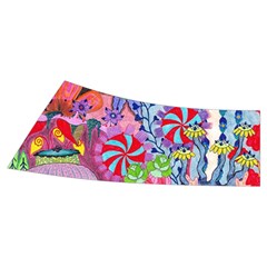 Cabbage Flower Abstract Men s Side Zip Front Pouch Ski And Snowboard Bib Pants	 from ArtsNow.com Waistband Back Right