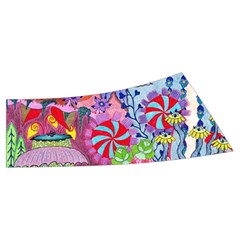 Cabbage Flower Abstract Men s Side Zip Front Pouch Ski And Snowboard Bib Pants	 from ArtsNow.com Waistband Back Left