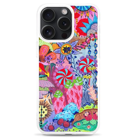 Cabbage Flower Abstract iPhone 15 Pro Max TPU UV Print Case from ArtsNow.com Front