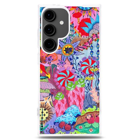 Cabbage Flower Abstract Samsung Galaxy S24 Plus 6.7 Inch TPU UV Case from ArtsNow.com Front