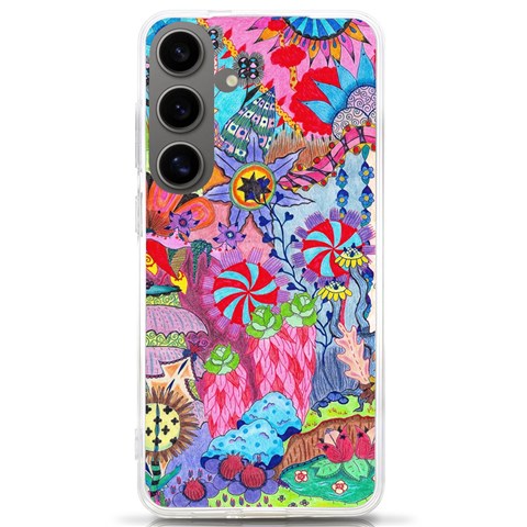 Cabbage Flower Abstract Samsung Galaxy S24 Ultra 6.9 Inch TPU UV Case from ArtsNow.com Front