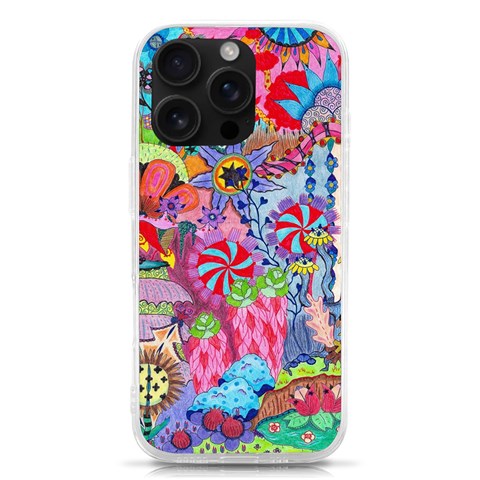 Cabbage Flower Abstract iPhone 16 Pro TPU UV Print Case from ArtsNow.com Front