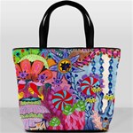 Cabbage Flower Abstract (1) (custom) Bucket Bag