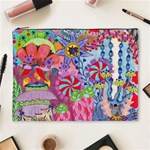 Cabbage Flower Abstract (1) (custom) Cosmetic Bag (XL)