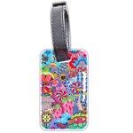 Cabbage Flower Abstract (1) (custom) Luggage Tag (two sides)