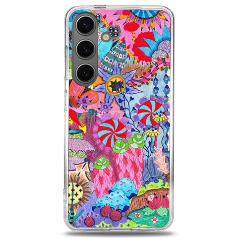 Cabbage Flower Abstract (1) (custom) Samsung Galaxy S24 6.2 Inch TPU UV Case from ArtsNow.com Front