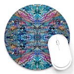 Blend I Eraser 4-1 Repeats I Round Mousepad