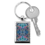 Blend I Eraser 4-1 Repeats I Key Chain (Rectangle)