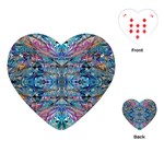 Blend I Eraser 4-1 Repeats I Playing Cards Single Design (Heart)