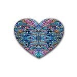 Blend I Eraser 4-1 Repeats I Rubber Coaster (Heart)