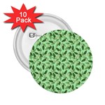 Leaves Pattern Texture Seamless 2.25  Buttons (10 pack) 