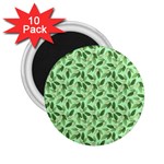 Leaves Pattern Texture Seamless 2.25  Magnets (10 pack) 