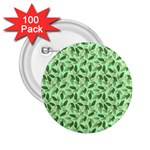 Leaves Pattern Texture Seamless 2.25  Buttons (100 pack) 