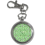 Leaves Pattern Texture Seamless Key Chain Watches