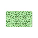 Leaves Pattern Texture Seamless Magnet (Name Card)