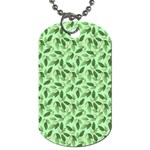 Leaves Pattern Texture Seamless Dog Tag (One Side)