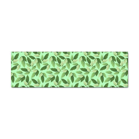 Leaves Pattern Texture Seamless Sticker Bumper (100 pack) from ArtsNow.com Front