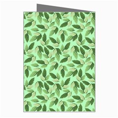 Leaves Pattern Texture Seamless Greeting Card from ArtsNow.com Right