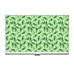 Leaves Pattern Texture Seamless Business Card Holder