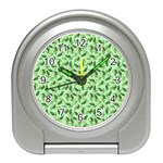 Leaves Pattern Texture Seamless Travel Alarm Clock