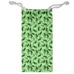 Leaves Pattern Texture Seamless Jewelry Bag