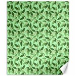 Leaves Pattern Texture Seamless Canvas 8  x 10 