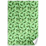 Leaves Pattern Texture Seamless Canvas 12  x 18 