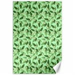 Leaves Pattern Texture Seamless Canvas 24  x 36 