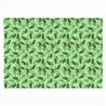 Leaves Pattern Texture Seamless Large Glasses Cloth