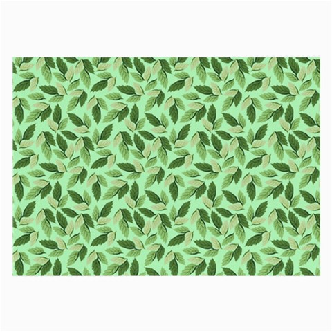 Leaves Pattern Texture Seamless Large Glasses Cloth (2 Sides) from ArtsNow.com Front