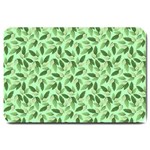 Leaves Pattern Texture Seamless Large Doormat