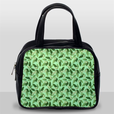 Leaves Pattern Texture Seamless Classic Handbag (One Side) from ArtsNow.com Front