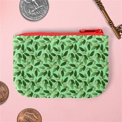 Leaves Pattern Texture Seamless Mini Coin Purse from ArtsNow.com Back